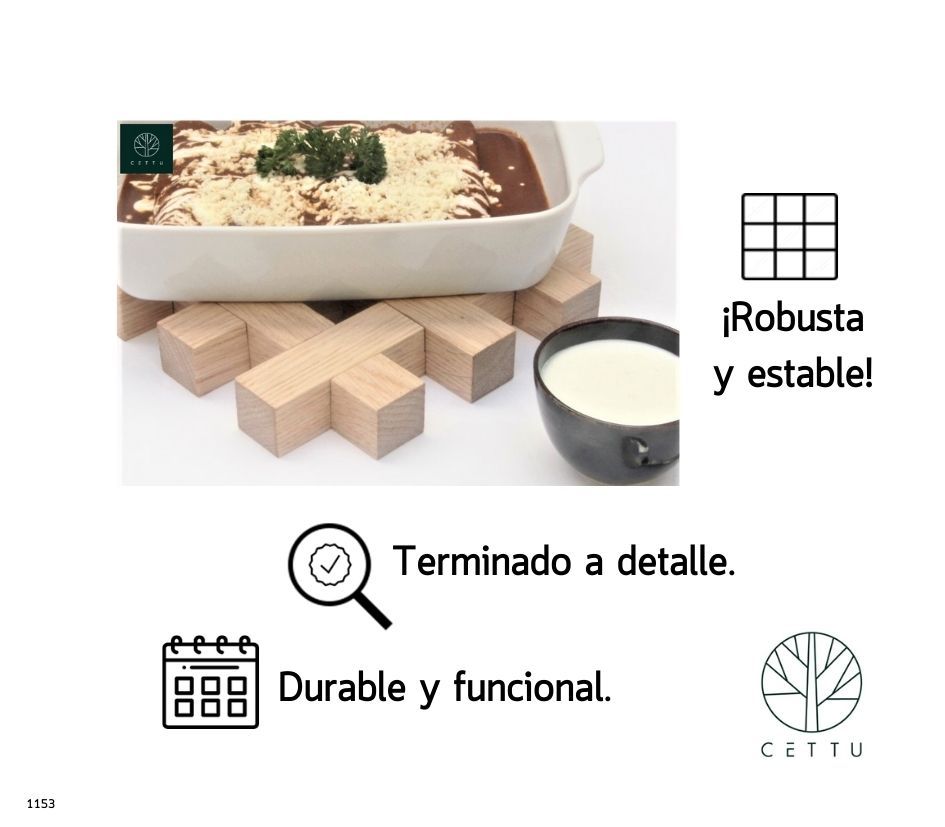 Base para refractario Nido. ¡Práctico, decorativo y funcional!