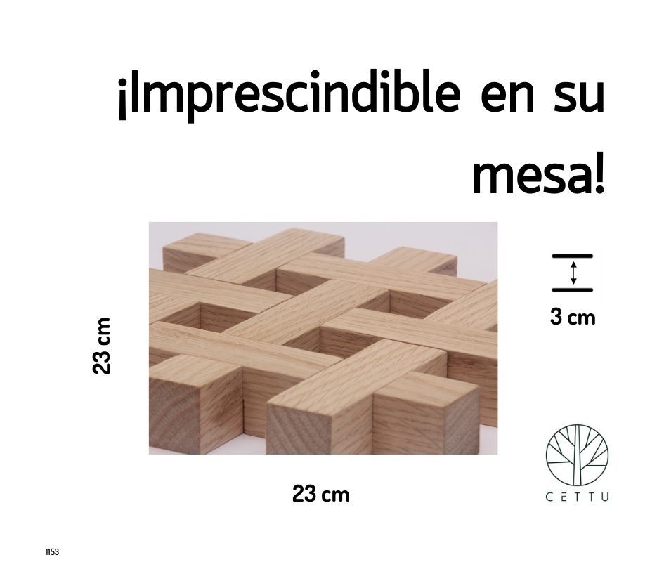 Base para refractario Nido. ¡Práctico, decorativo y funcional!