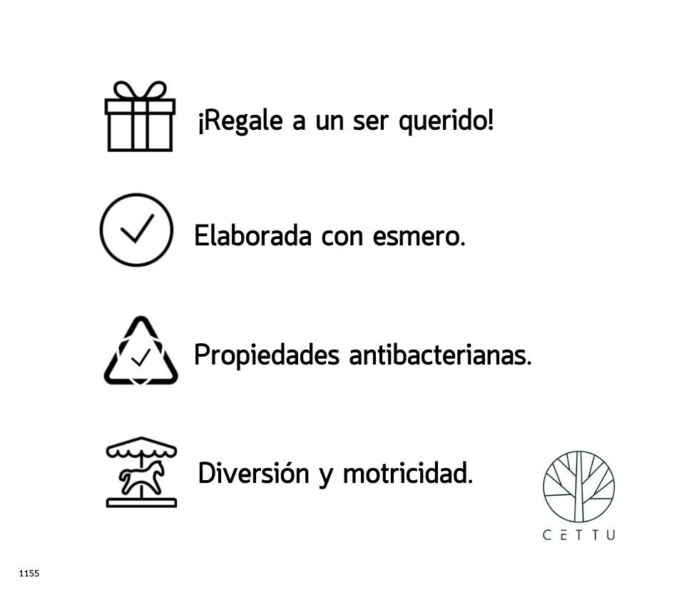 Baby Elefante, juguete didáctico. ¡Desarrolla los sentidos!
