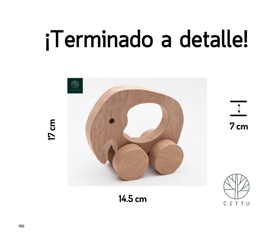 Baby Elefante, juguete didáctico. ¡Desarrolla los sentidos!