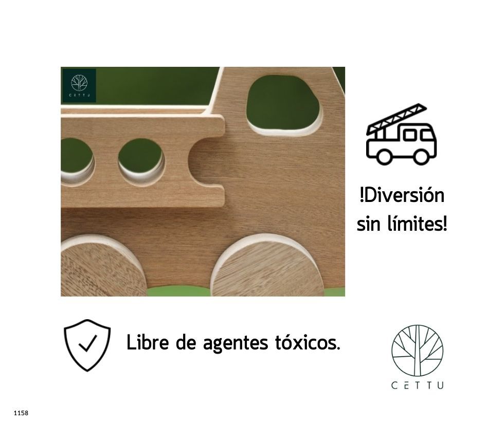 Carro de Bomberos, educativo y divertido.