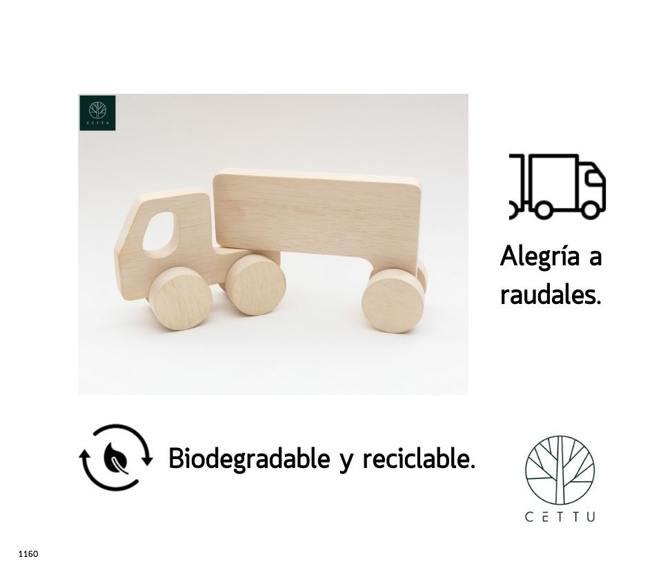 Tráiler con caja desmontable. ¡Para chicos y grandes!