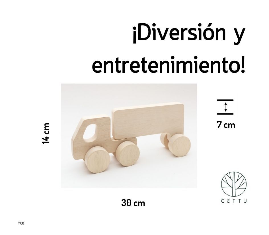 Tráiler con caja desmontable. ¡Para chicos y grandes!