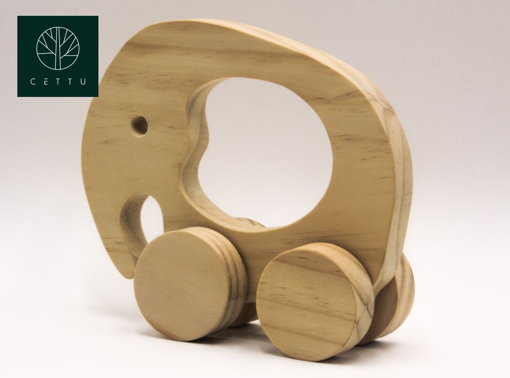 Juguete didáctico Elefante. ¡Desarrolla los sentidos!