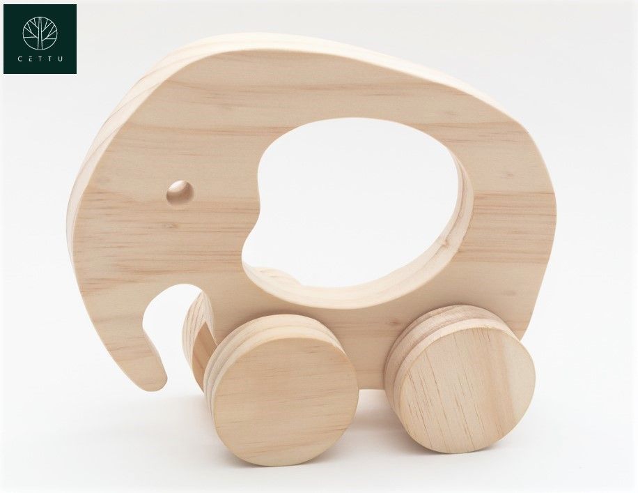 Juguete didáctico Elefante. ¡Desarrolla los sentidos!