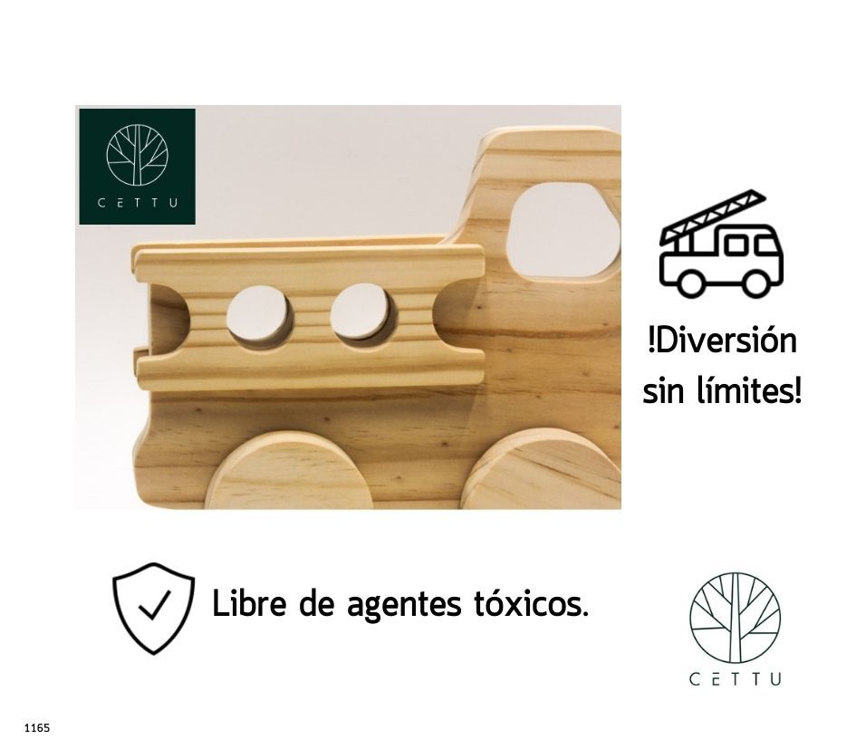 Carro de Bomberos. ¡Educativo y divertido!