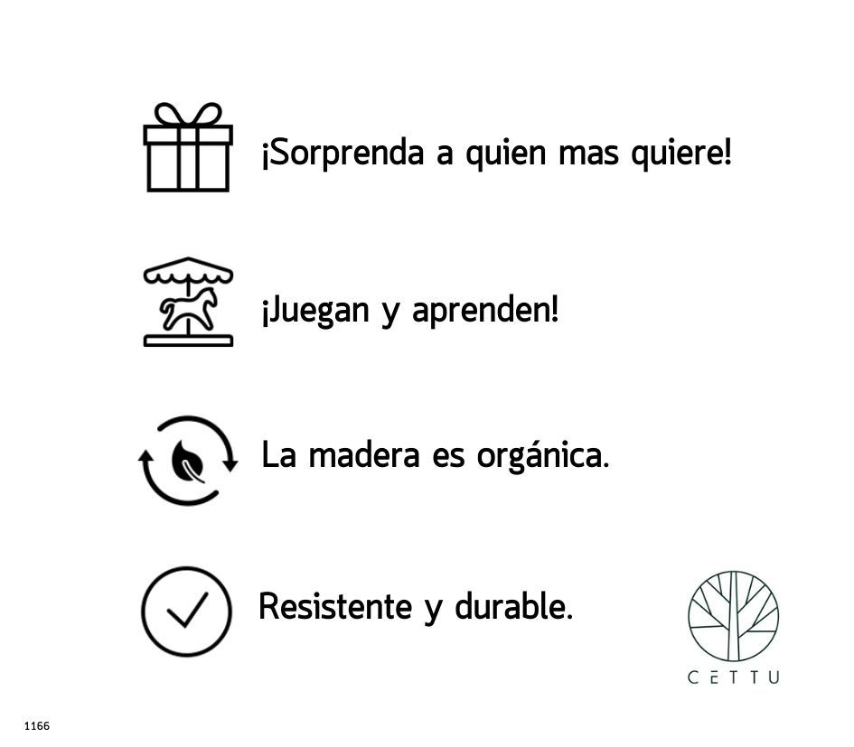 Puerco Espín, juguete didáctico. ¡Aprenden y juegan!