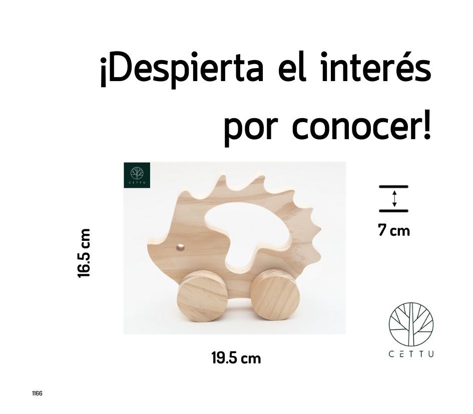 Puerco Espín, juguete didáctico. ¡Aprenden y juegan!