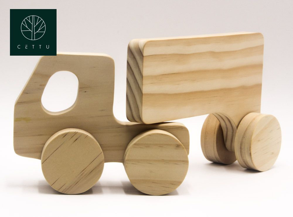 Tráiler con caja desmontable. ¡Para chicos y grande!