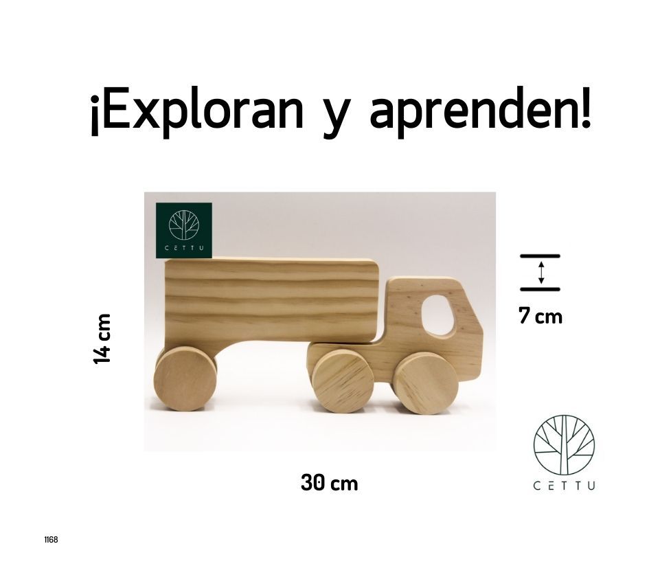 Tráiler con caja desmontable. ¡Para chicos y grande!