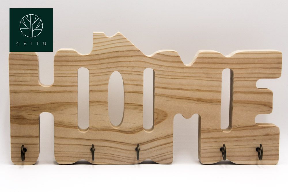 Porta llaves de pared Home. ¡Atrae la atención!