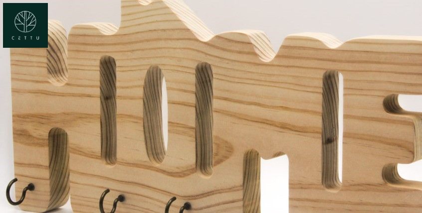 Porta llaves de pared Home. ¡Atrae la atención!