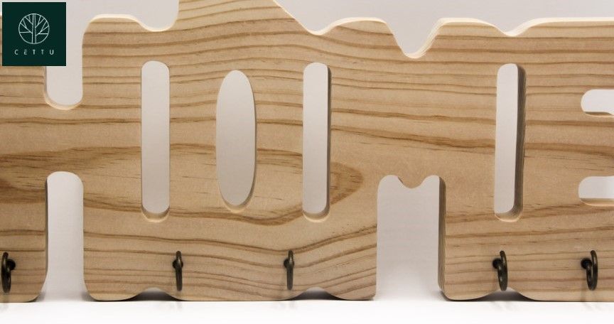 Porta llaves de pared Home. ¡Atrae la atención!