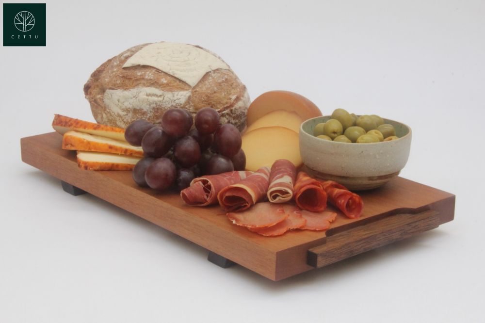 Tabla Eben. ¡Prepare, sirva y haga resaltar su mesa!