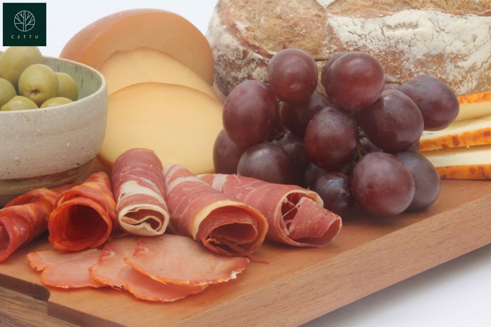 Tabla Eben. ¡Prepare, sirva y haga resaltar su mesa!