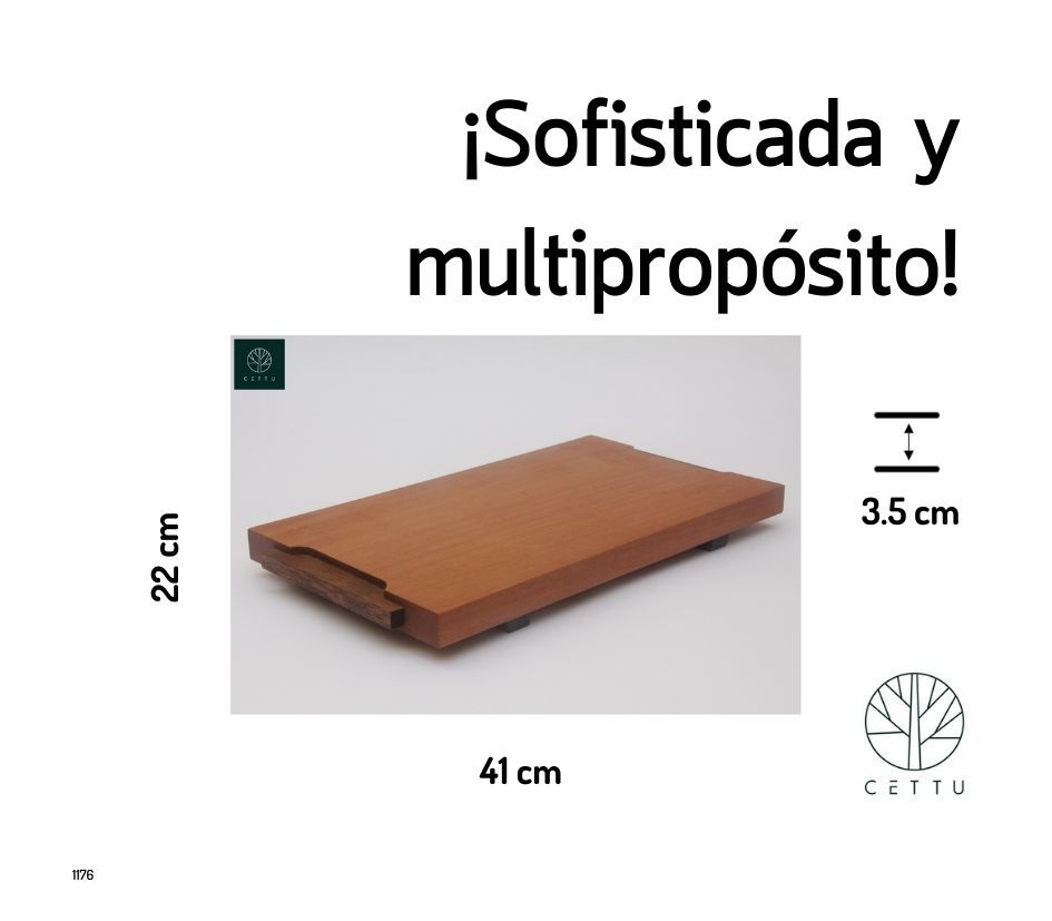 Tabla Eben. ¡Prepare, sirva y haga resaltar su mesa!