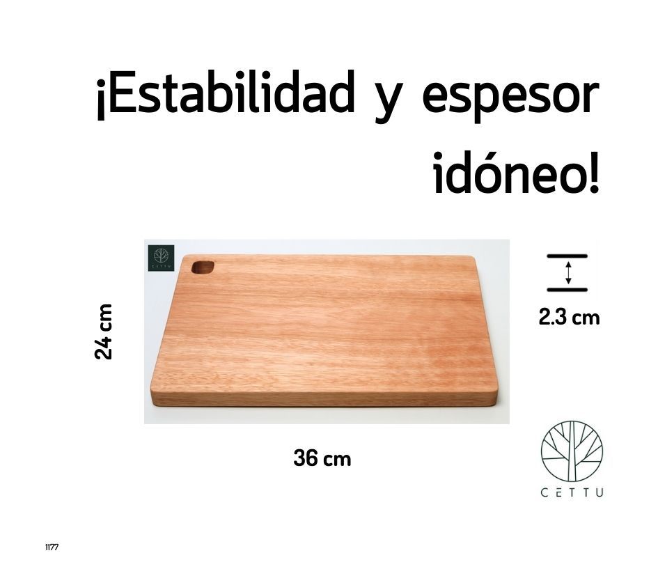Tabla Carbó. Ideal para picar, cortar y servir.