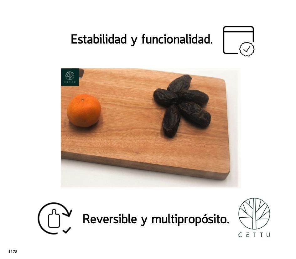 Tabla Carbó. Ideal para picar, cortar y servir.