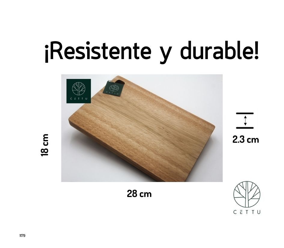 Tabla Carbó. Ideal para picar, cortar y servir.