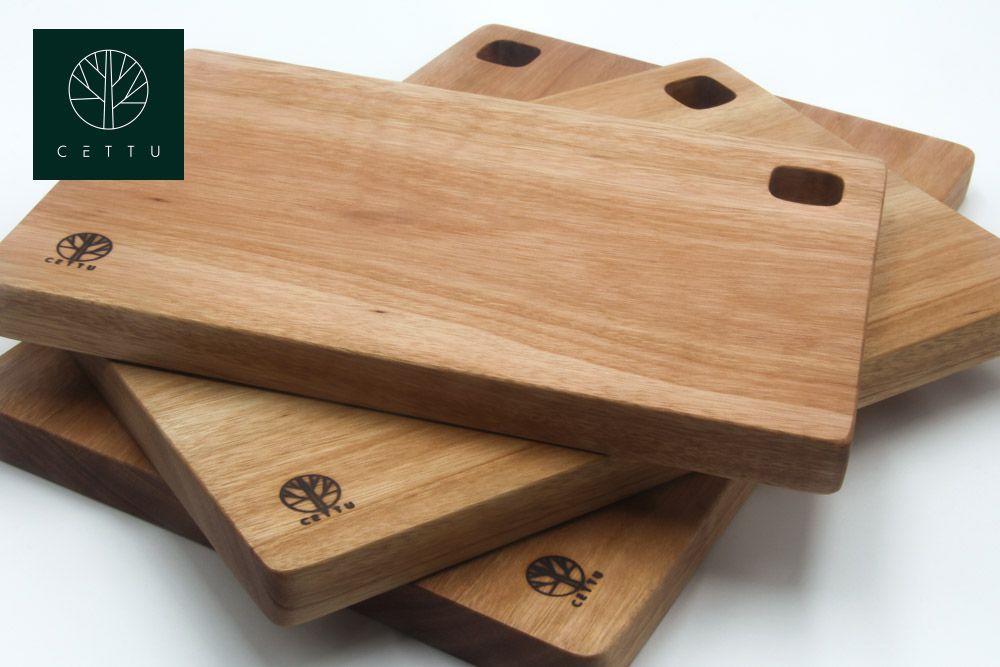 Ideales para picar, cortar y servir. Set de 3 tablas diseño Carbó.