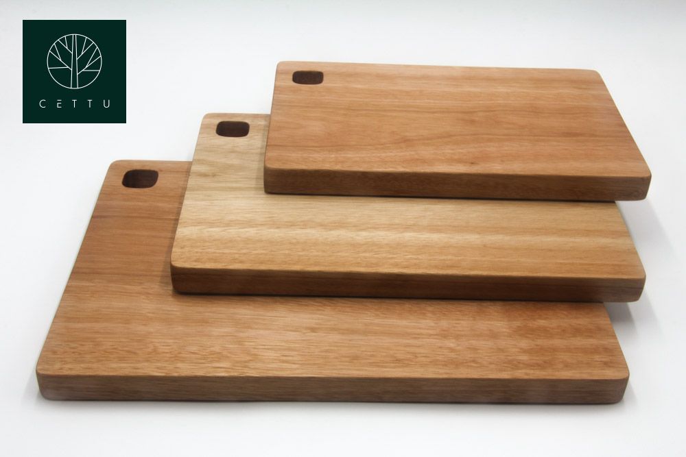 Ideales para picar, cortar y servir. Set de 3 tablas diseño Carbó.