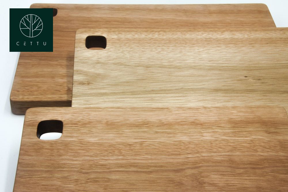 Ideales para picar, cortar y servir. Set de 3 tablas diseño Carbó.