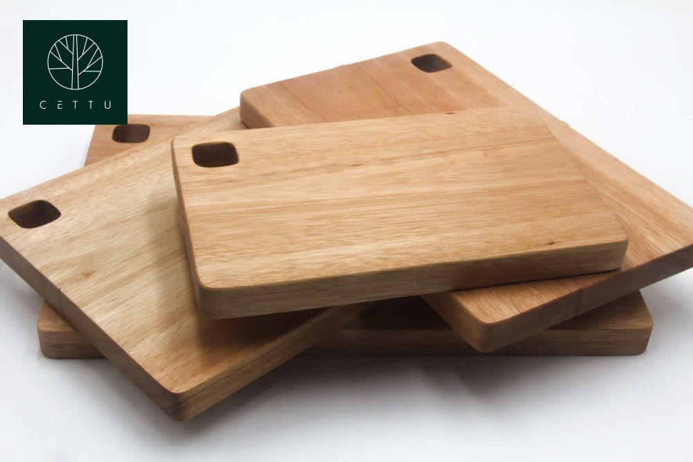 Ideales para picar, cortar y servir. Set de 4 tablas diseño Carbó.