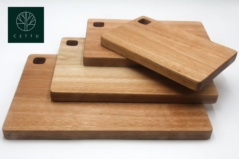 Ideales para picar, cortar y servir. Set de 4 tablas diseño Carbó.