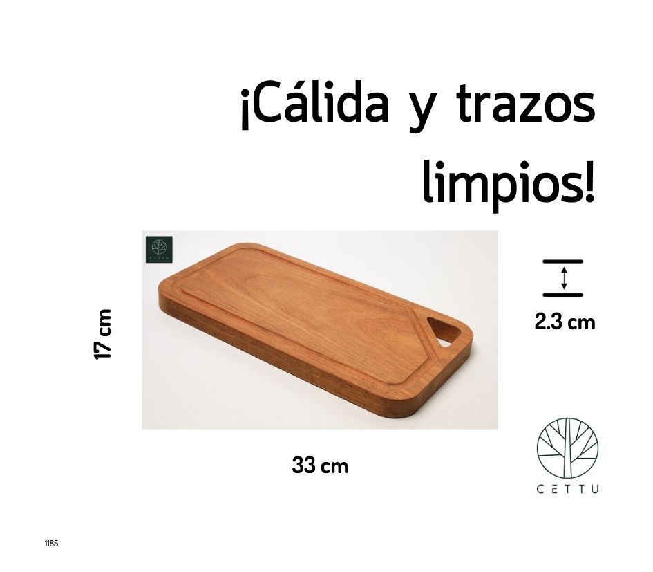 ¡Pique, corte, sirva y disfrute! Tabla Arenisca.