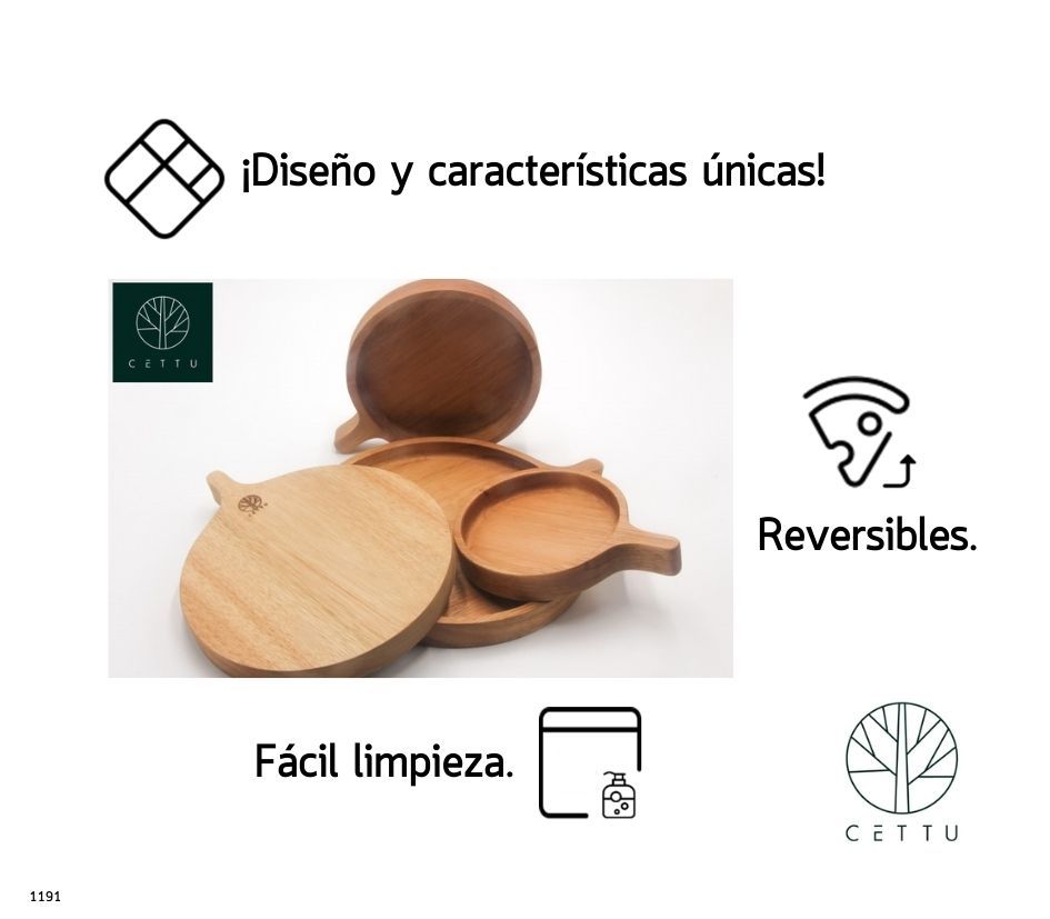 Botaneros Cantabria, set de 4 piezas.