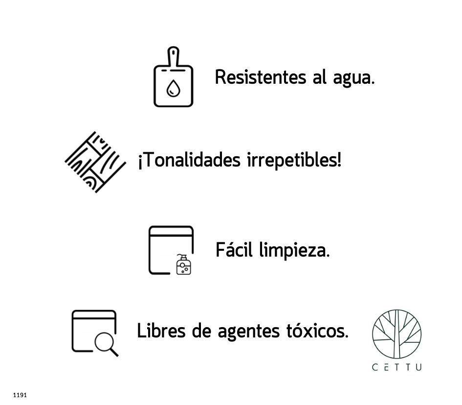 Botaneros Cantabria, set de 4 piezas.