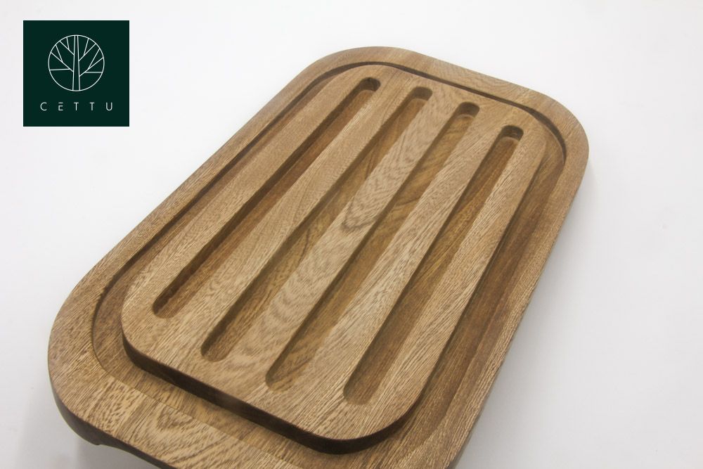 Tabla para pan Ovaal, corte y monte su pan predilecto.