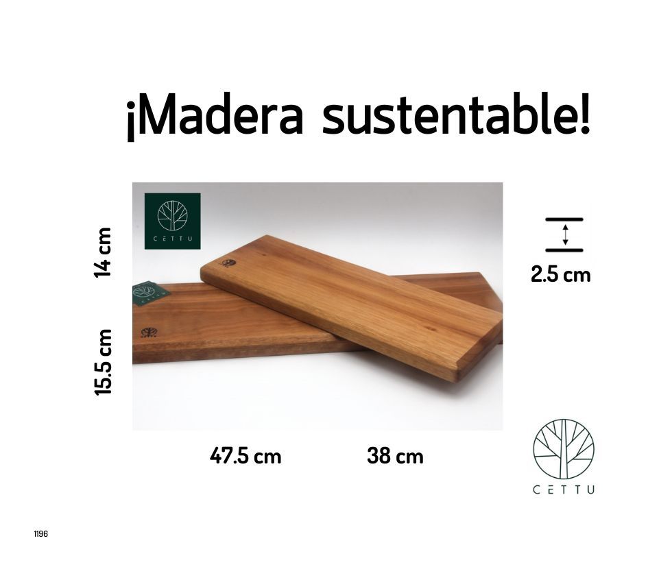 Set de 2 tablas Sakana. ¡Decoran y destacan su mesa!