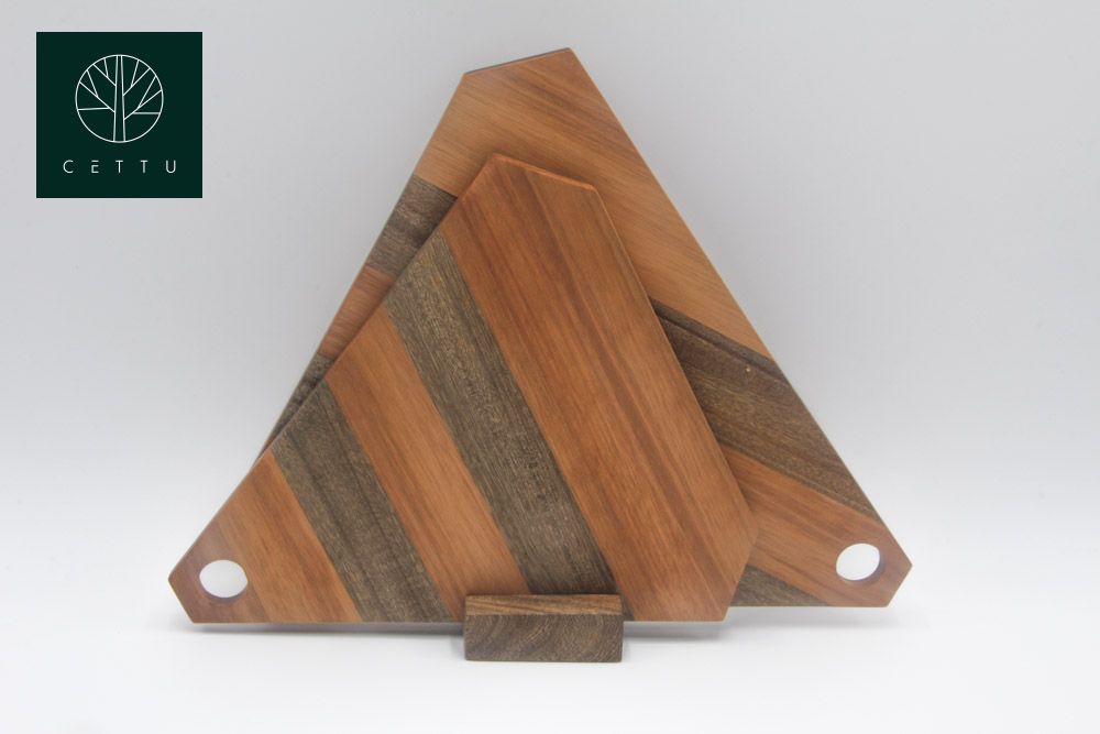 Set de 2  tablas Armonía. ¡Tonalidades únicas!